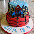 SPIDERMAN BIRTHDAY CAKE